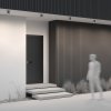 Nowoczesna lampa zewnętrzna sufitowa plafon LED metalowy grafitowy Bar MAYTONI O306CL-L12GF
